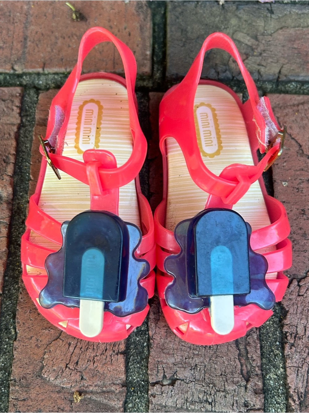 Mini Melissa Aranha Popsicle sandals